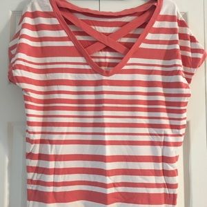 🦚Knit summer sweater with back cross cross design